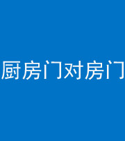 中卫阴阳风水化煞九十五——厨房门对房门